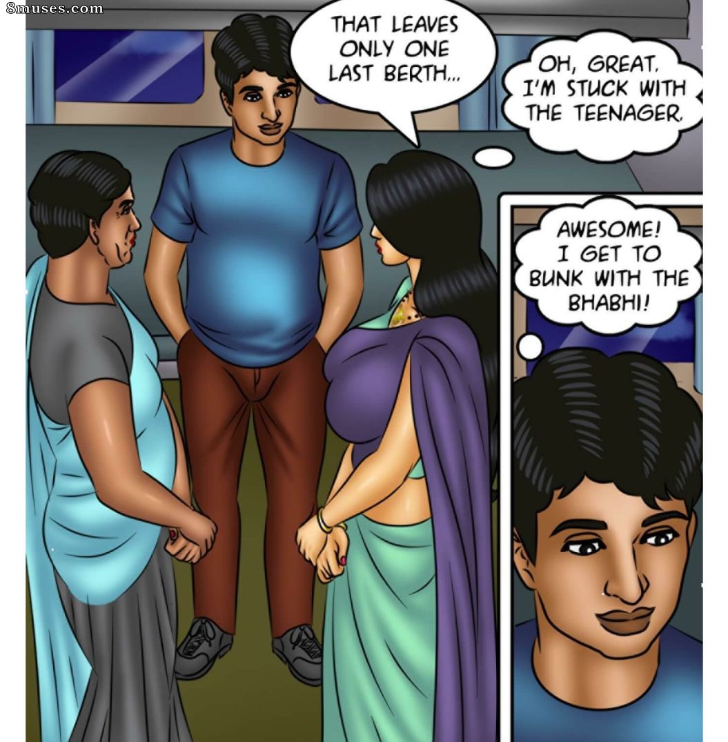 Kirtu.com Comics - Savita Bhabhi - Episode 116 - Night Train - Page 44