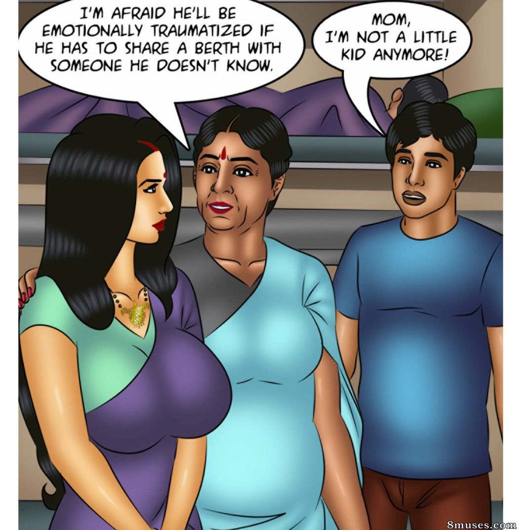 Kirtu.com Comics - Savita Bhabhi - Episode 116 - Night Train - Page 47
