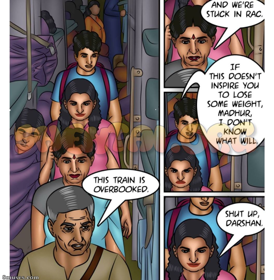 Kirtu.com Comics - Savita Bhabhi - Episode 116 - Night Train - Page 40