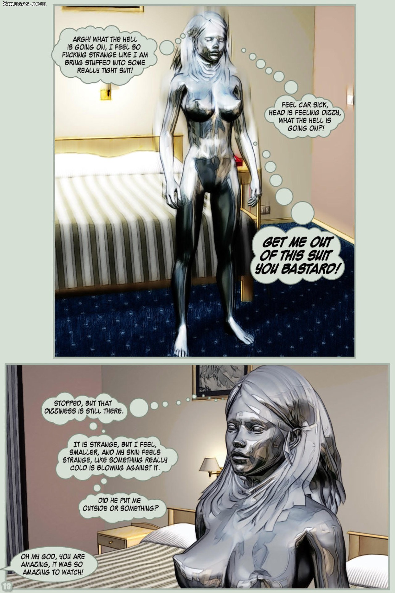 Page 18 | TG-Comics/Goldendawn/SRU-The-Body-Suit/Issue-1 | 8muses - Sex  Comics