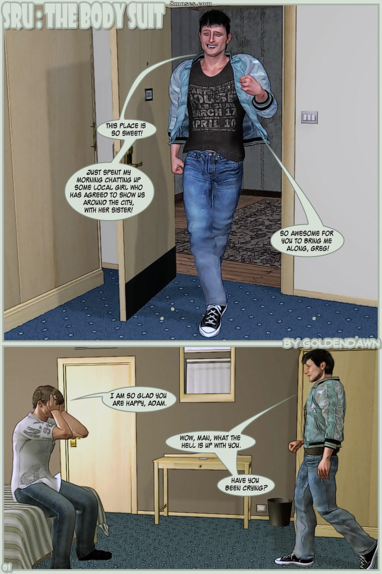 SRU - The Body Suit - Issue 1 - Page 1