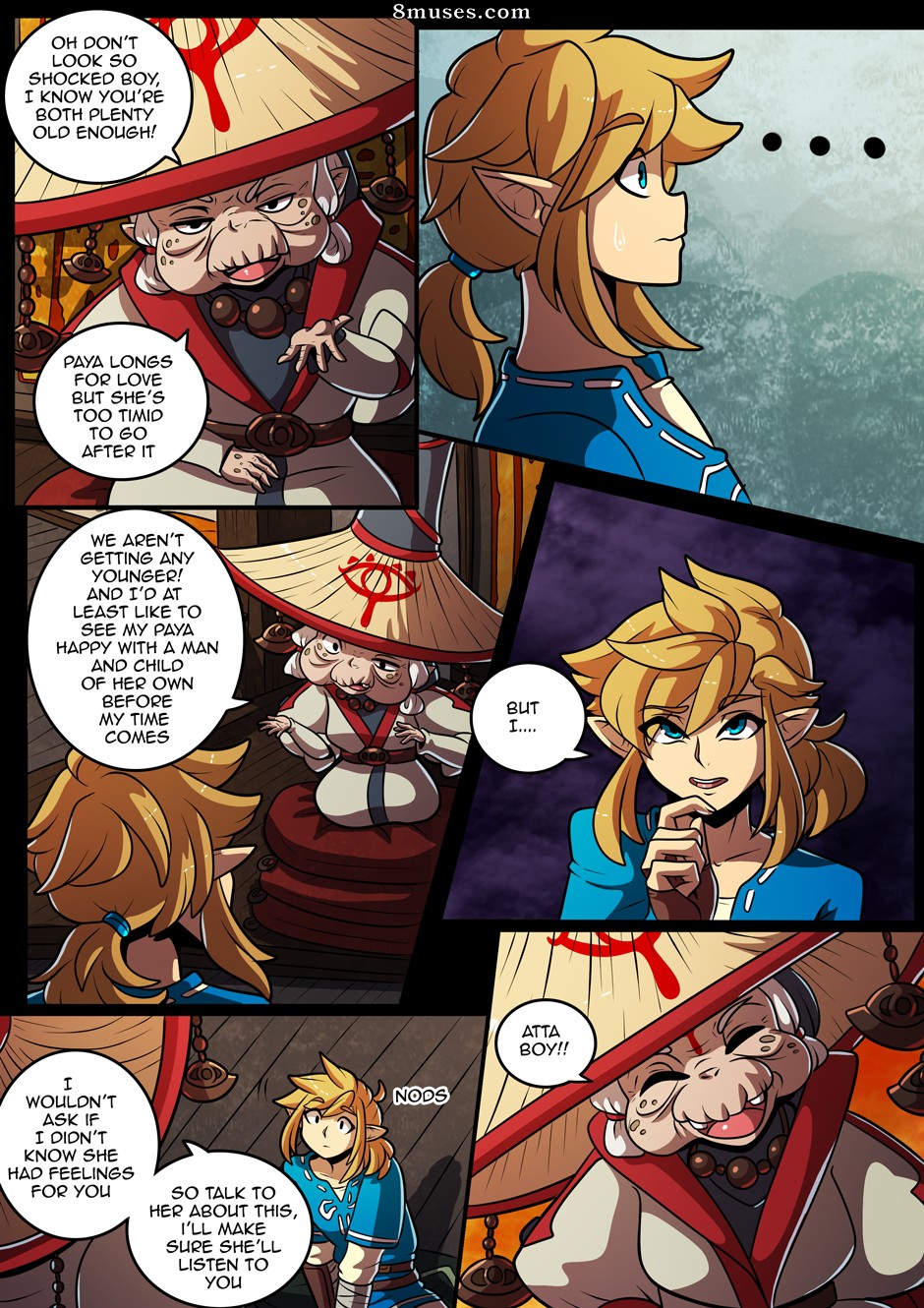 Kinkymation Comics - O legado de uma sheikah - Página 6