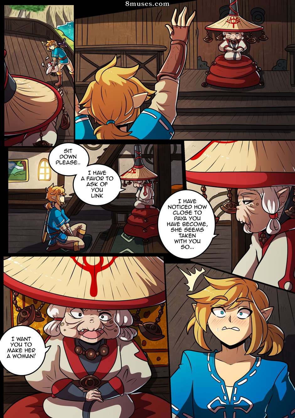 Kinkymation Comics - A Sheikah's Legacy - Page 5