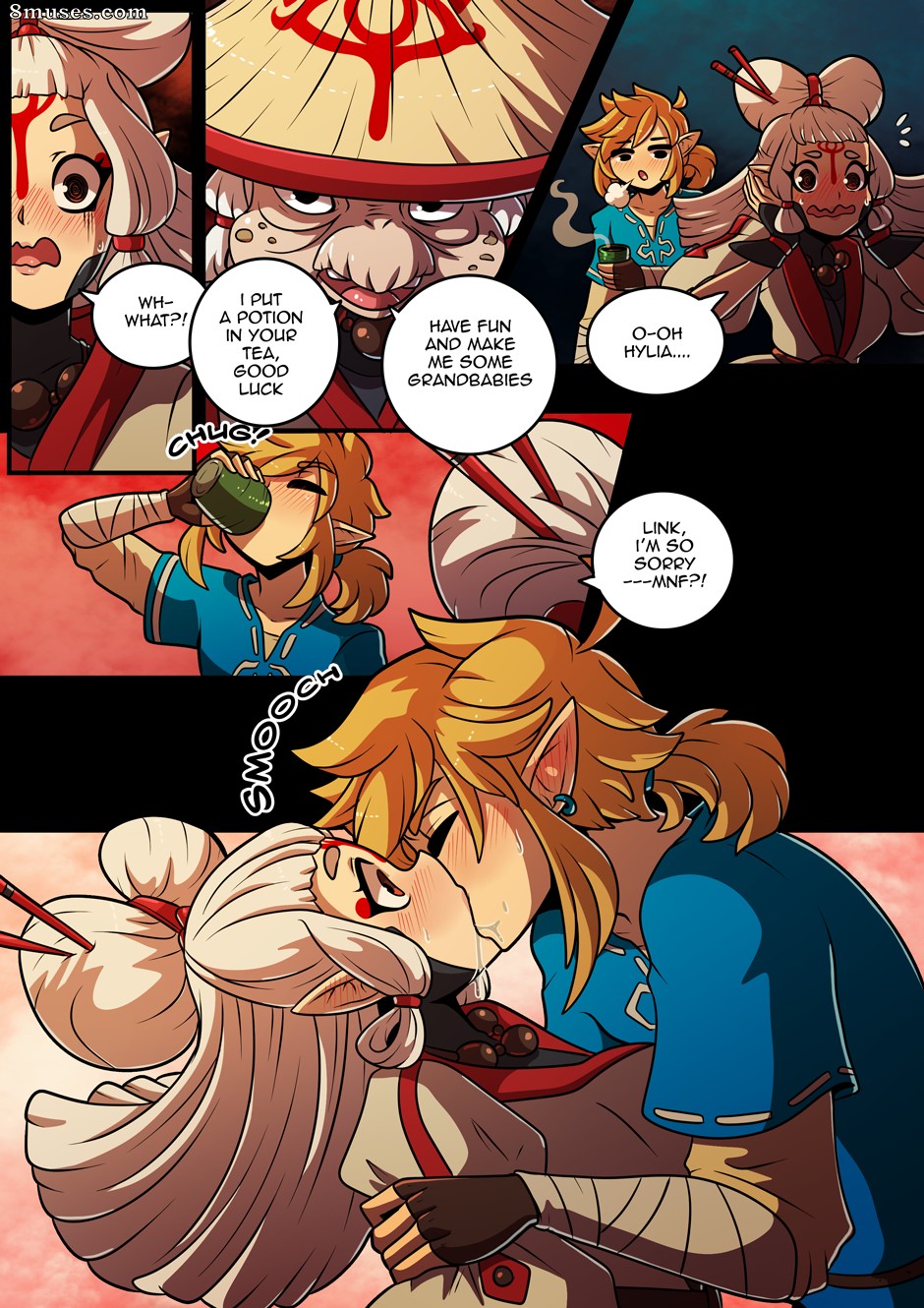 Kinkymation Comics - El legado de una sheikah - Página 9
