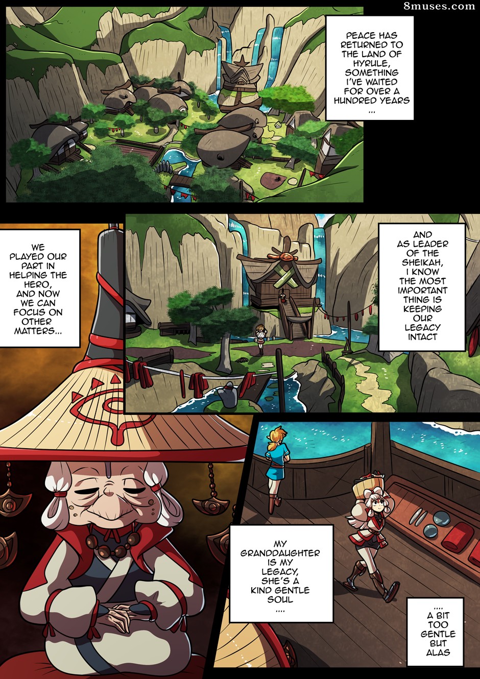 Kinkymation Comics - El legado de una sheikah - Página 3