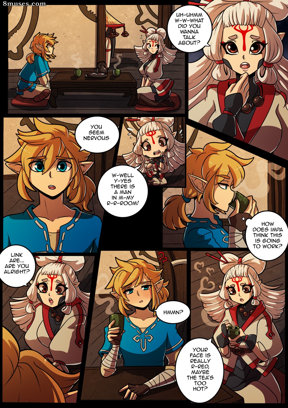 Kinkymation Comics - O legado de uma sheikah - Página 7