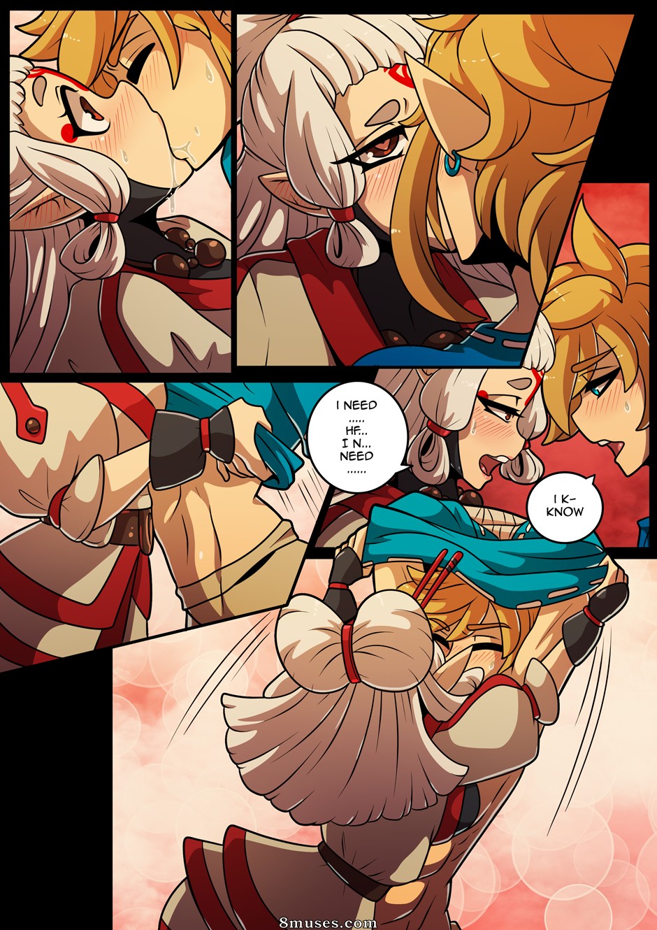 Kinkymation Comics - El legado de una sheikah - Página 10