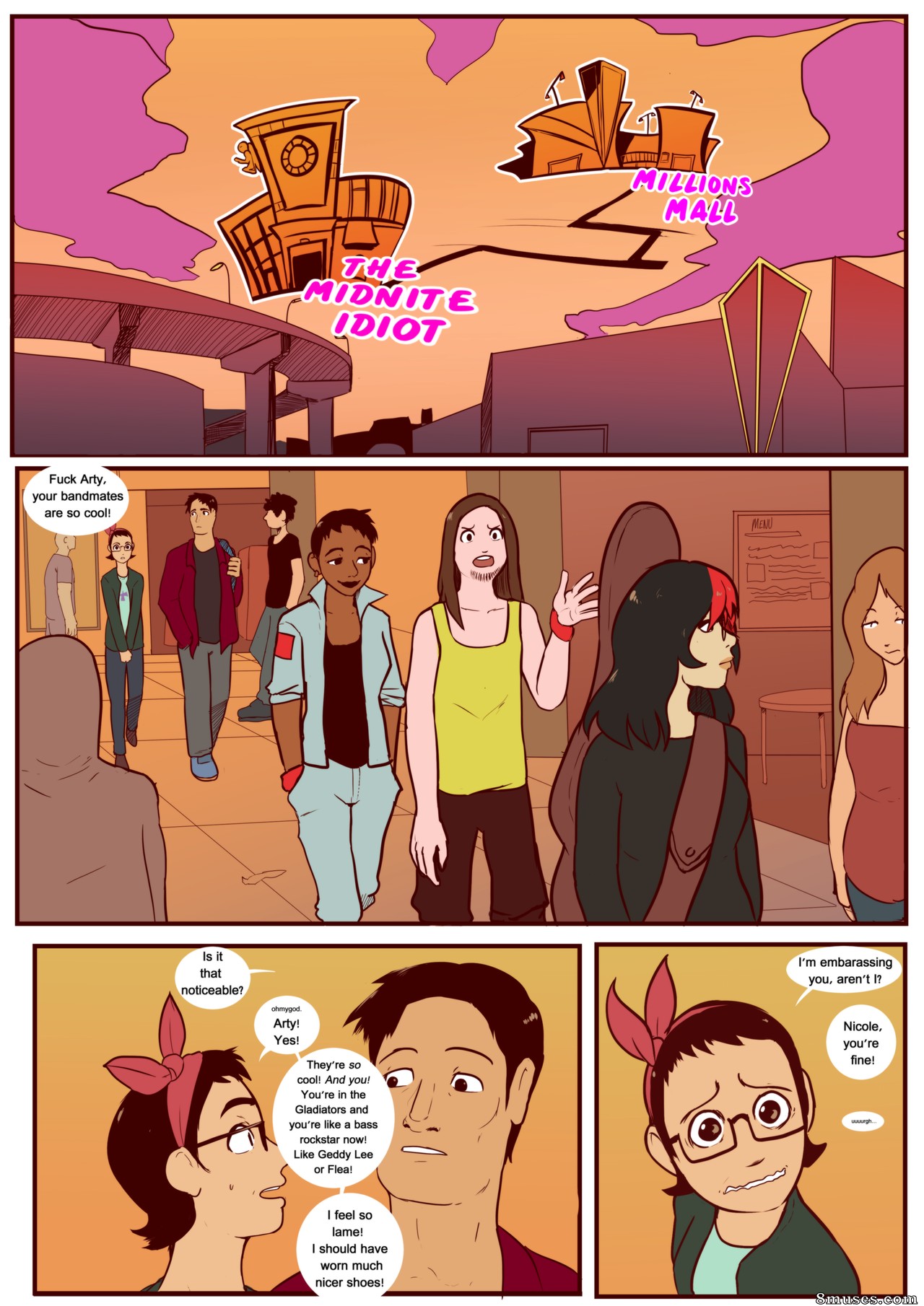 Lemonfont Comics - Nickels in Public - Page 5