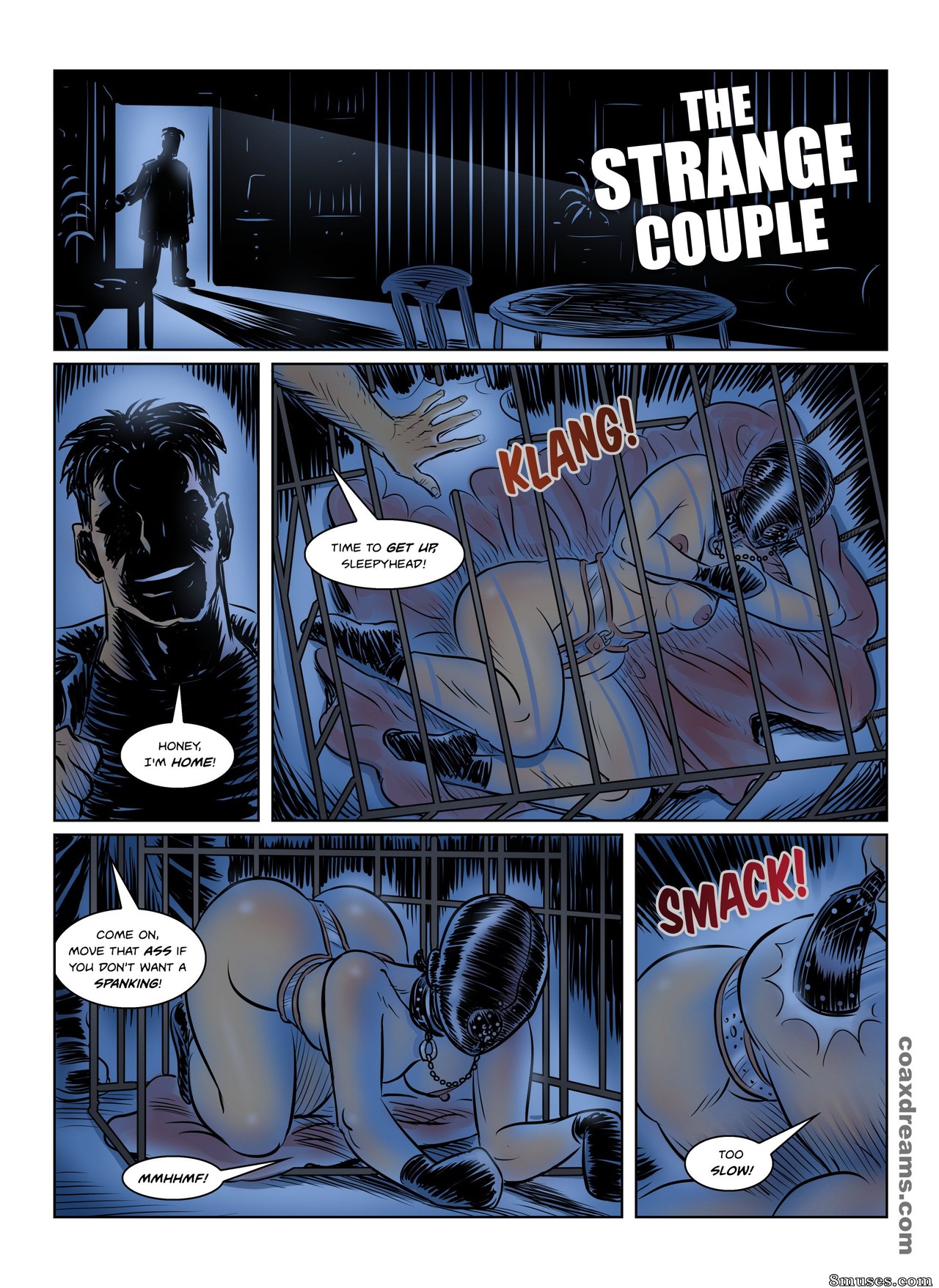 Coax Comics - The Strange Couple - Page 1