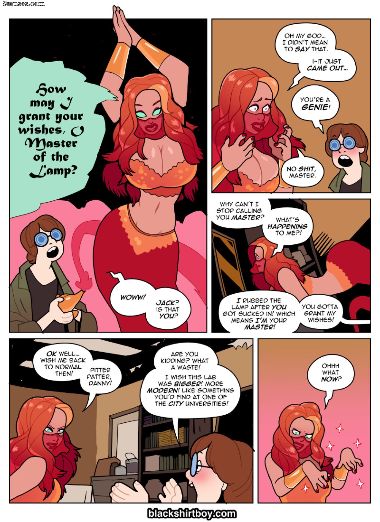 Blackshirtboy Comics - Lâmpada - Página 8