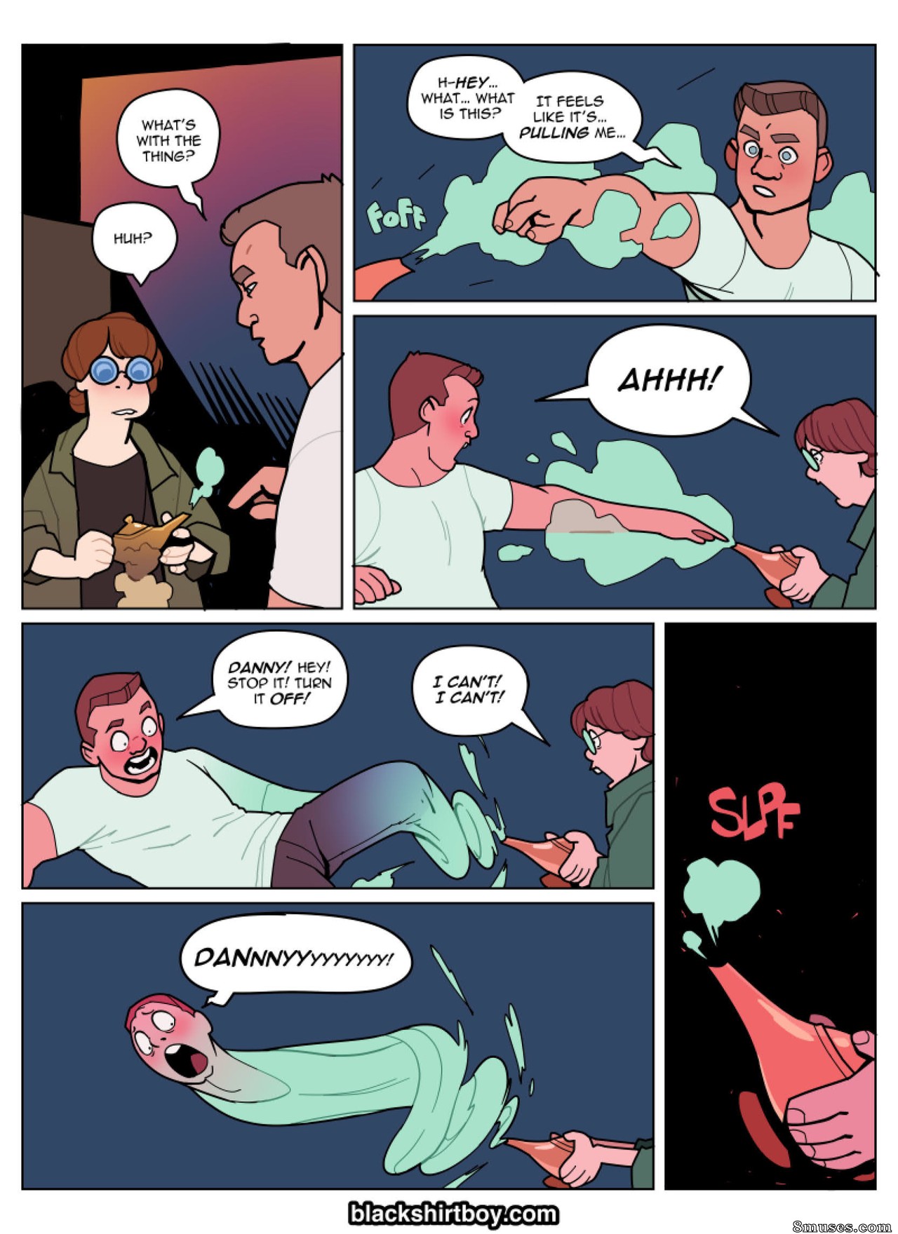 Blackshirtboy Comics - Lámpara - Página 4