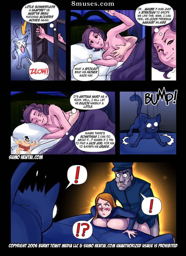 Sumo Hentai - O gato preto - Página 36