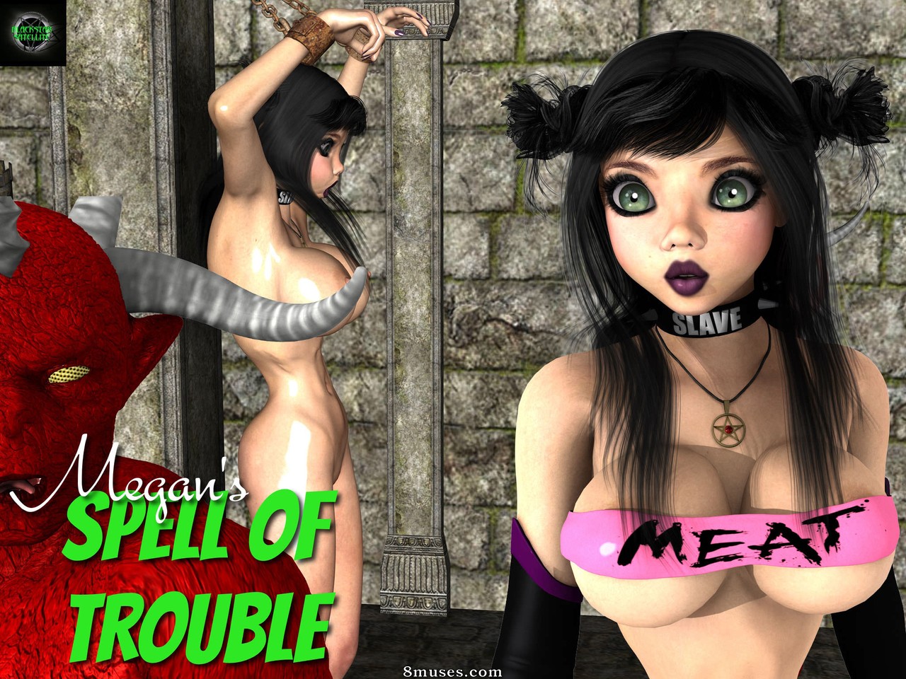Blackstar Satelite - Megans Spell of Trouble - Page 1