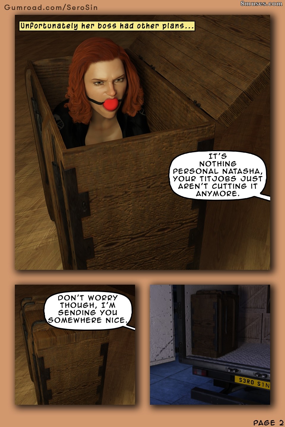 SeroSin - Black Widow's Pony Training - Page 4
