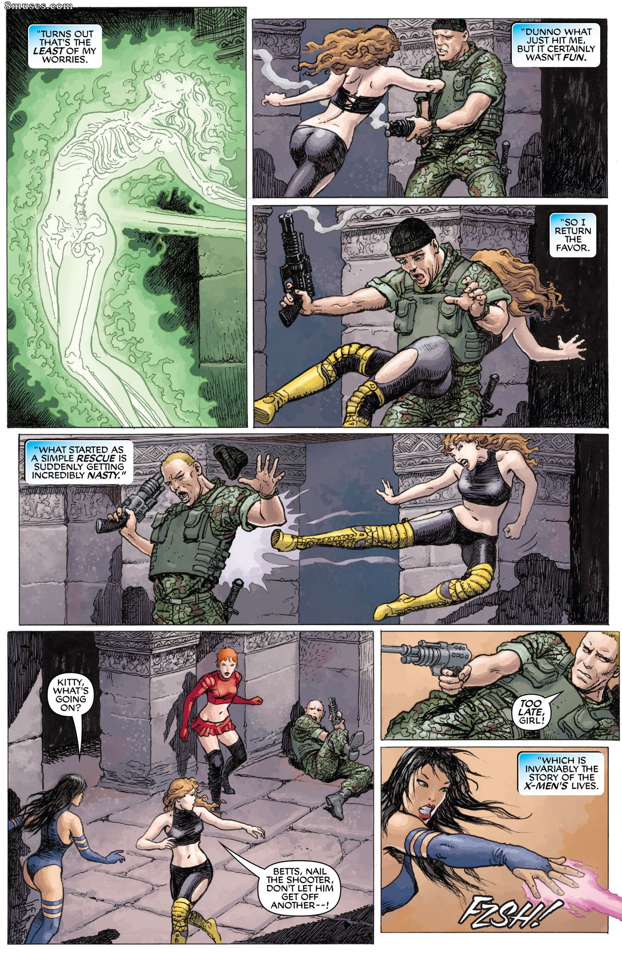 Milo Manara Comics - X-Mulheres - Página 5