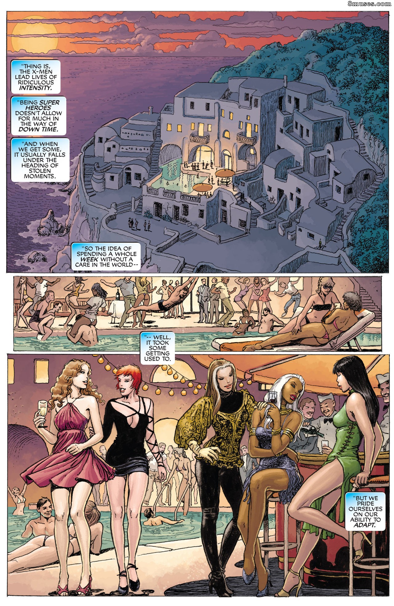 Milo Manara Comics - X-Mulheres - Página 15