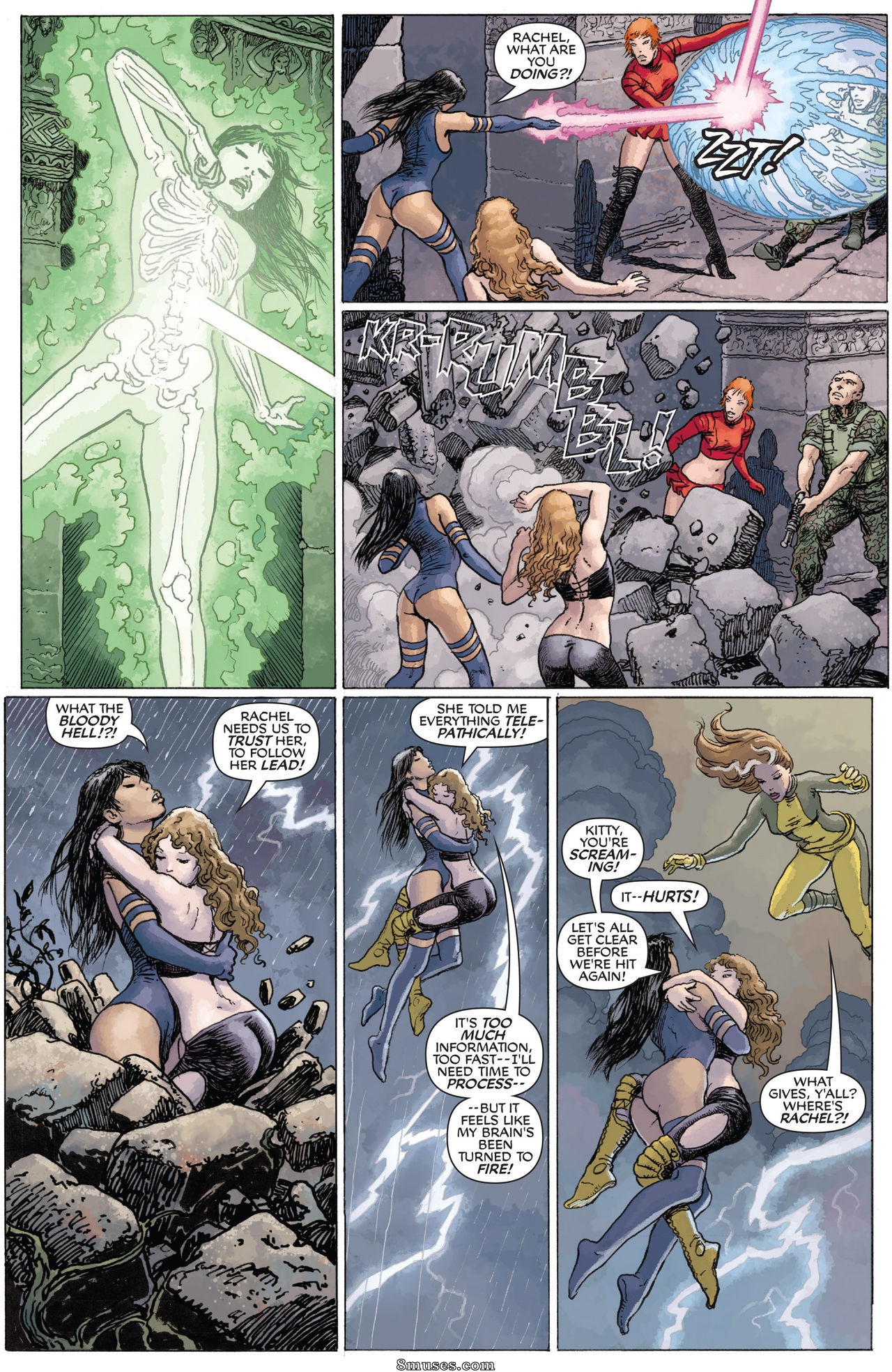 Milo Manara Comics - X-Women - Page 6