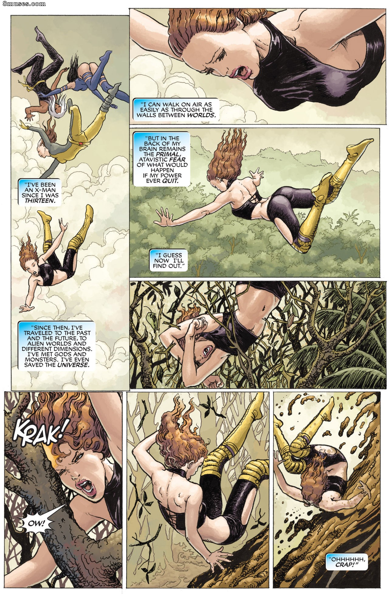 Milo Manara Comics - X-Mujeres - Página 8
