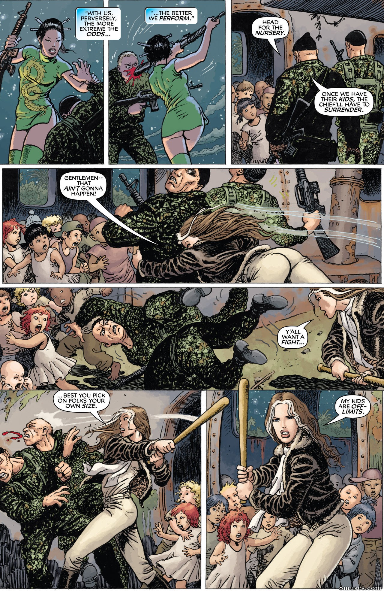 Milo Manara Comics - X-Mulheres - Página 34