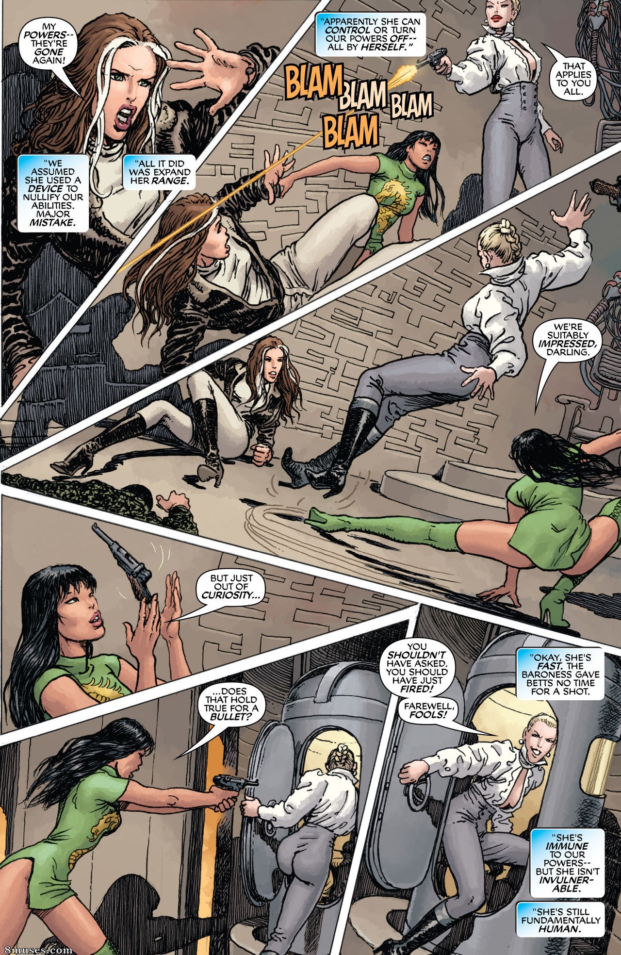 Milo Manara Comics - X-Mulheres - Página 41