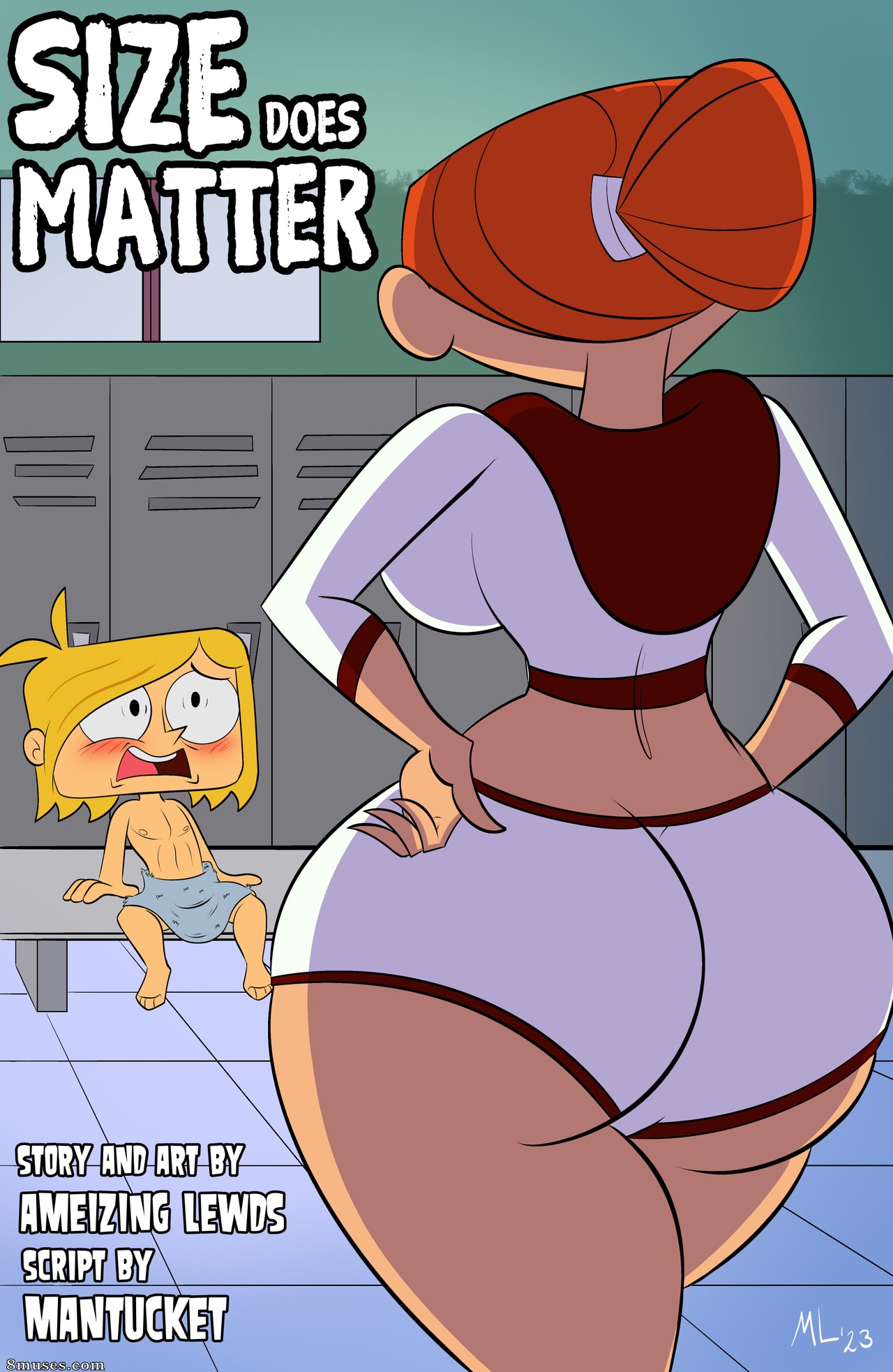 Ameizing Lewds Comics - Tamanho importa - Página 8