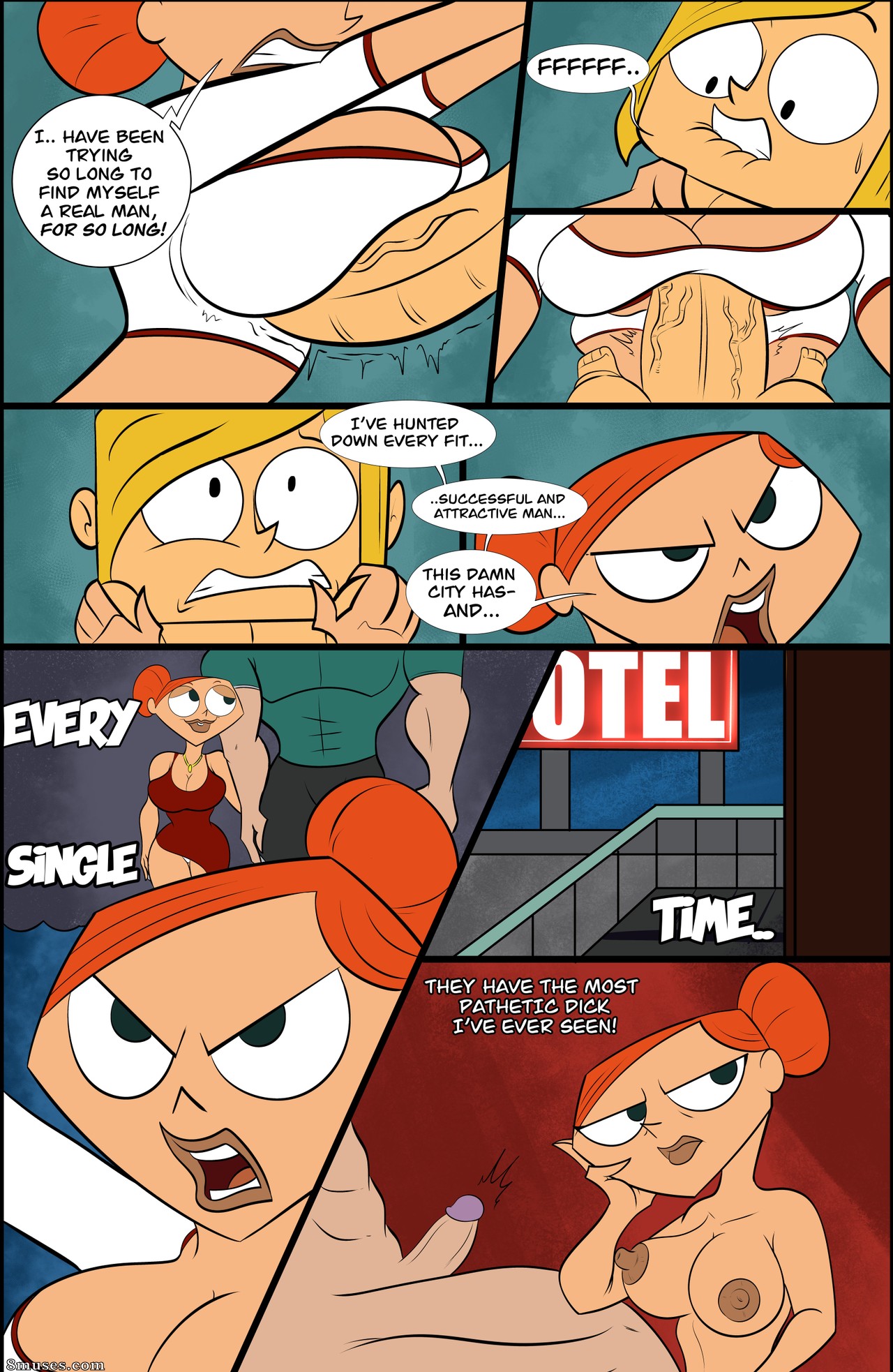 Ameizing Lewds Comics - Tamanho importa - Página 17