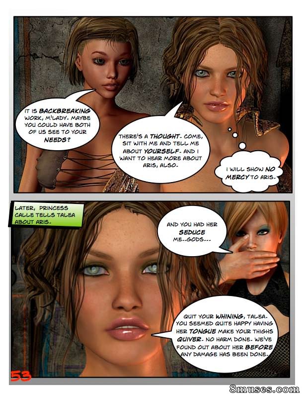 Digital Empress-Captain Trips Comics - Crônicas da imperatriz - Livro 04 - Parte 2 - A lâmina de uma imperatriz - Página 53