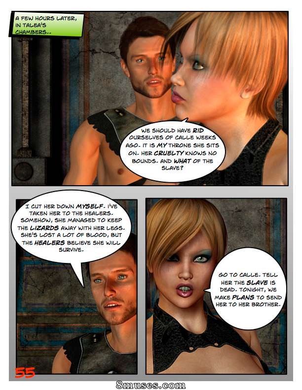 Digital Empress-Captain Trips Comics - Chroniques de l'impératrice - Livre 04 - Partie 2 - L'épée d'une impératrice - Page 55