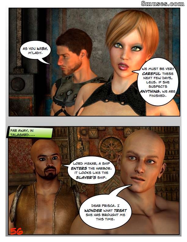 Digital Empress-Captain Trips Comics - Chroniques de l'impératrice - Livre 04 - Partie 2 - L'épée d'une impératrice - Page 56