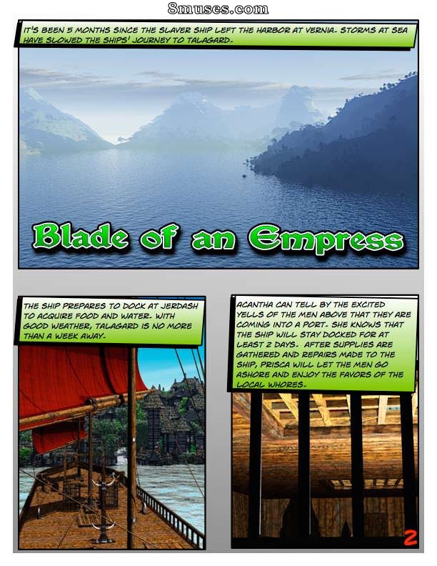 Digital Empress-Captain Trips Comics - Chroniques de l'impératrice - Livre 04 - Partie 2 - L'épée d'une impératrice - Page 2