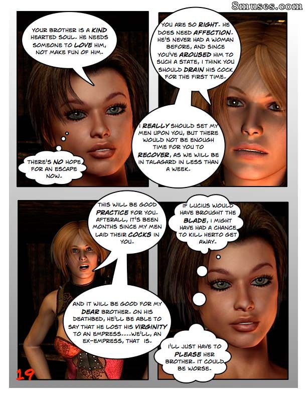 Digital Empress-Captain Trips Comics - Crônicas da imperatriz - Livro 04 - Parte 2 - A lâmina de uma imperatriz - Página 19
