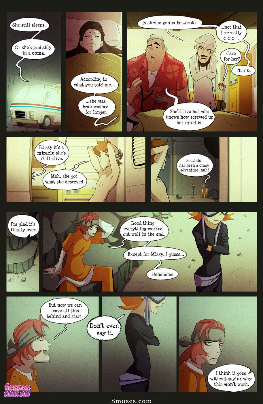 Bandes dessinées - La sorcière sans nom - Page 90