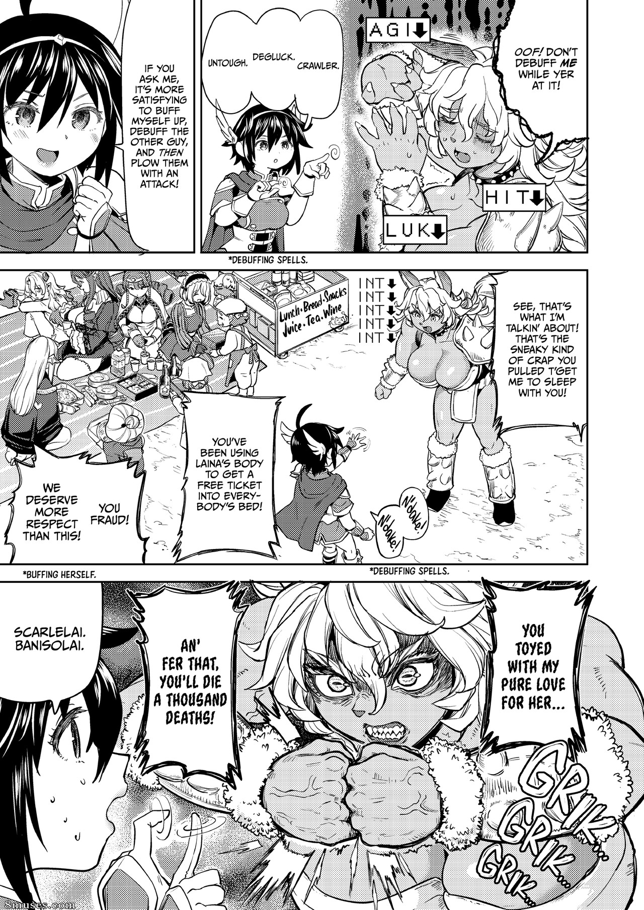 Page 10 Fakku-Comics/Nedaore-Ayane/A-Heroines-Isekai-Monster-Wives-Harem-6 8muses