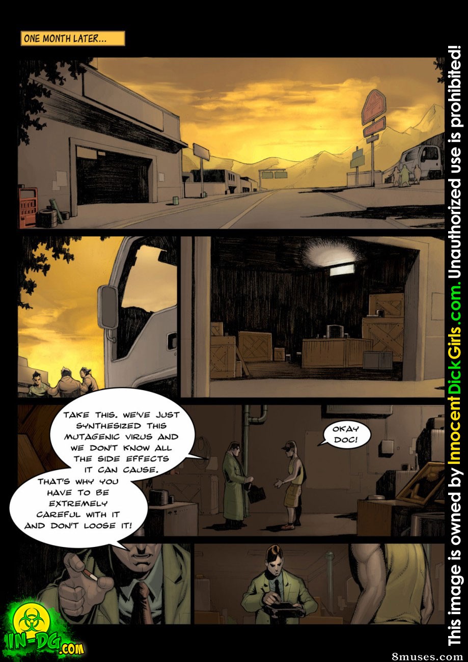 Innocent Dickgirls Comics - O começo - Página 4