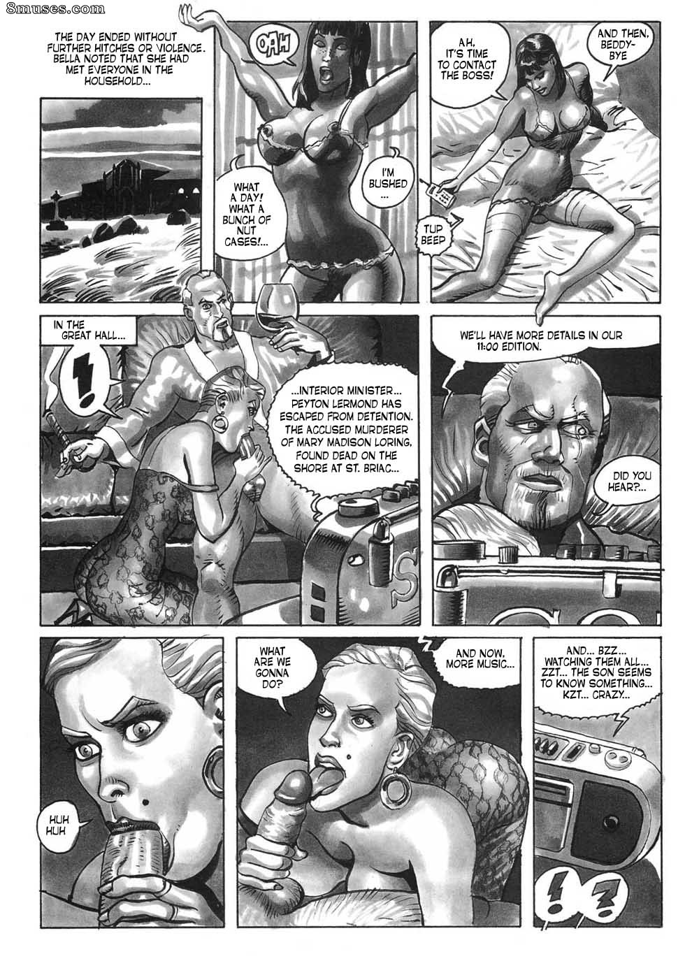 Bruno Coq Comics - Castigos para Bella Postic - Página 32