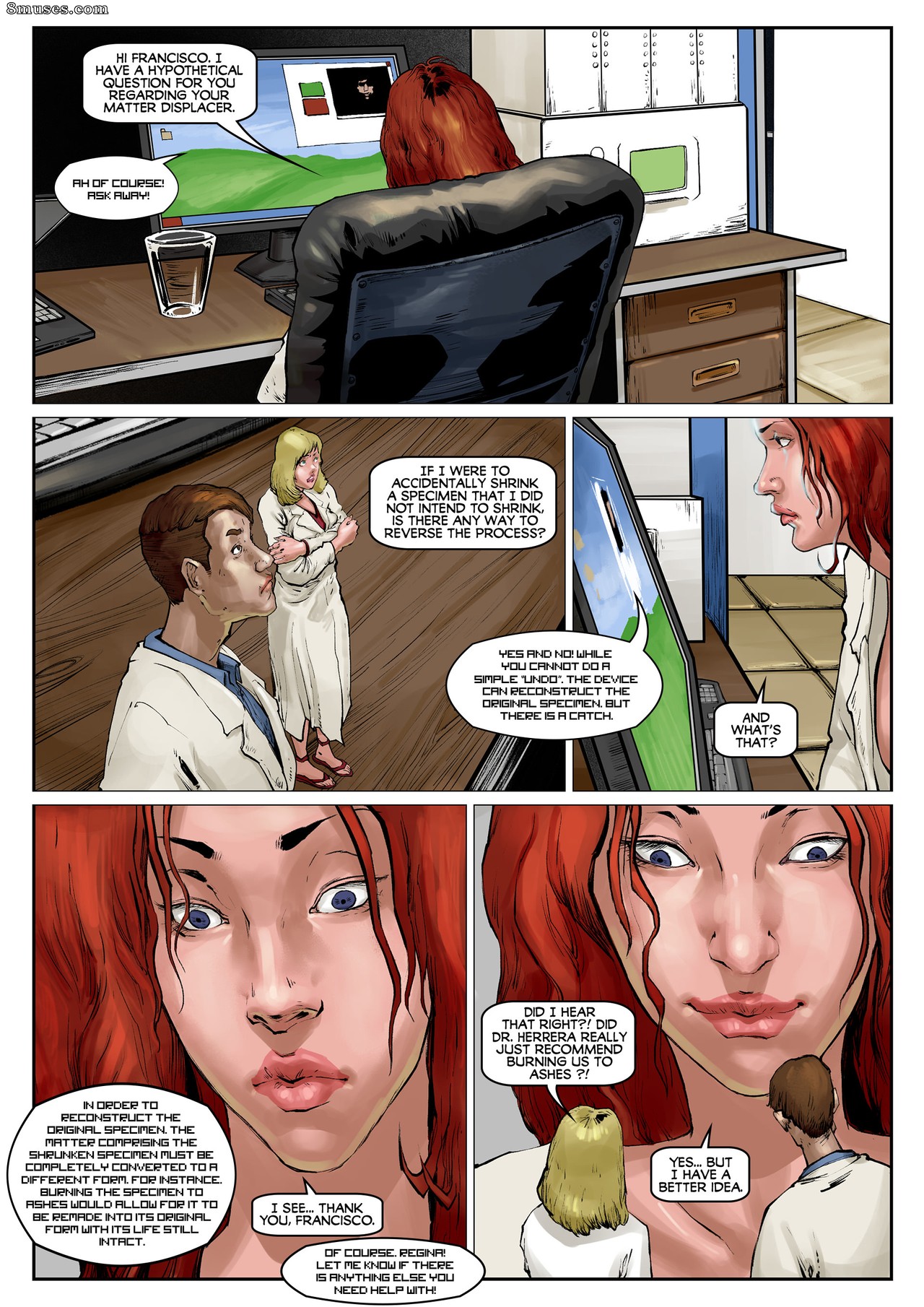 Vore Fan Comics - Predator and Prey - Page 8