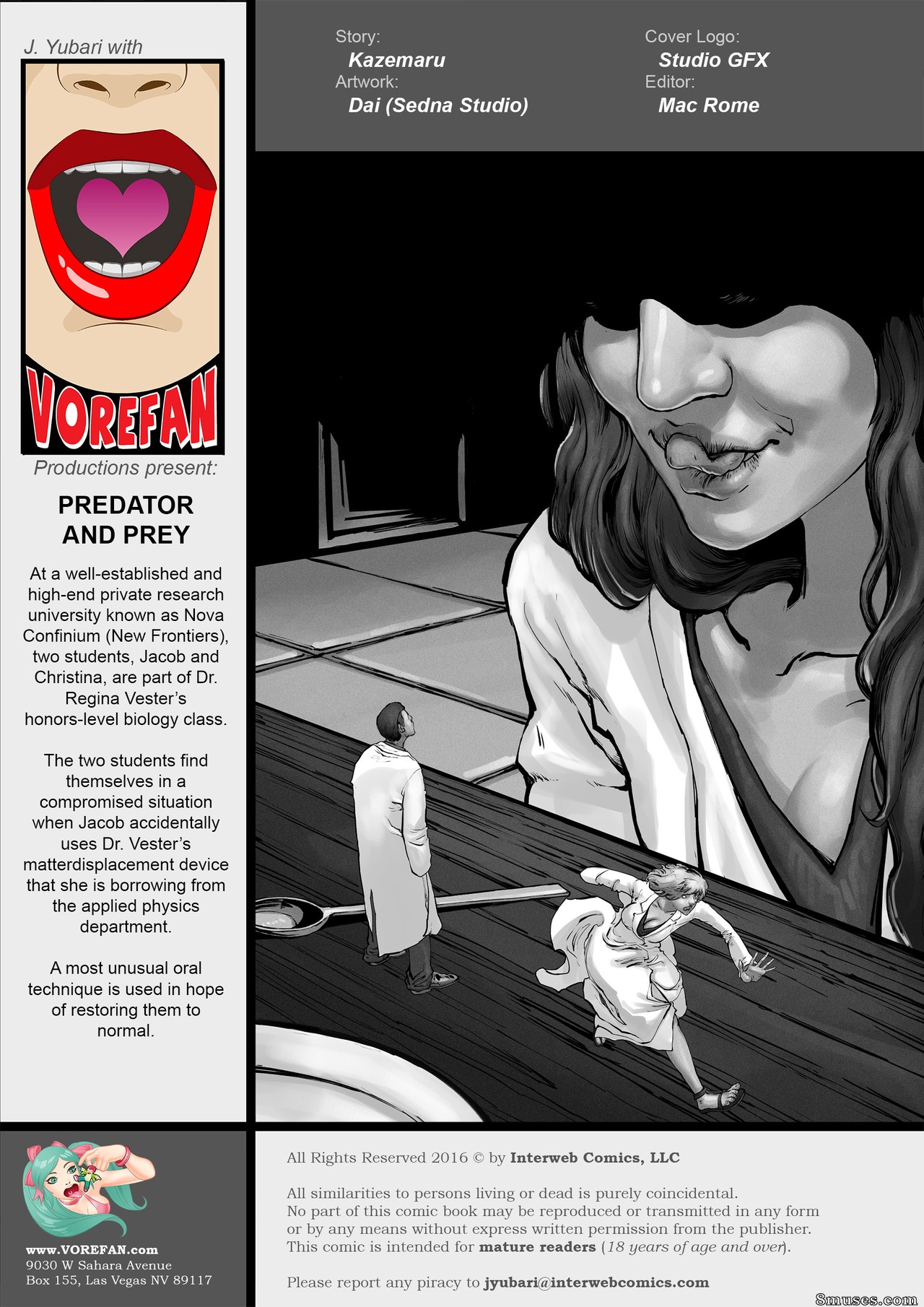 Vore Fan Comics - Predator and Prey - Page 2