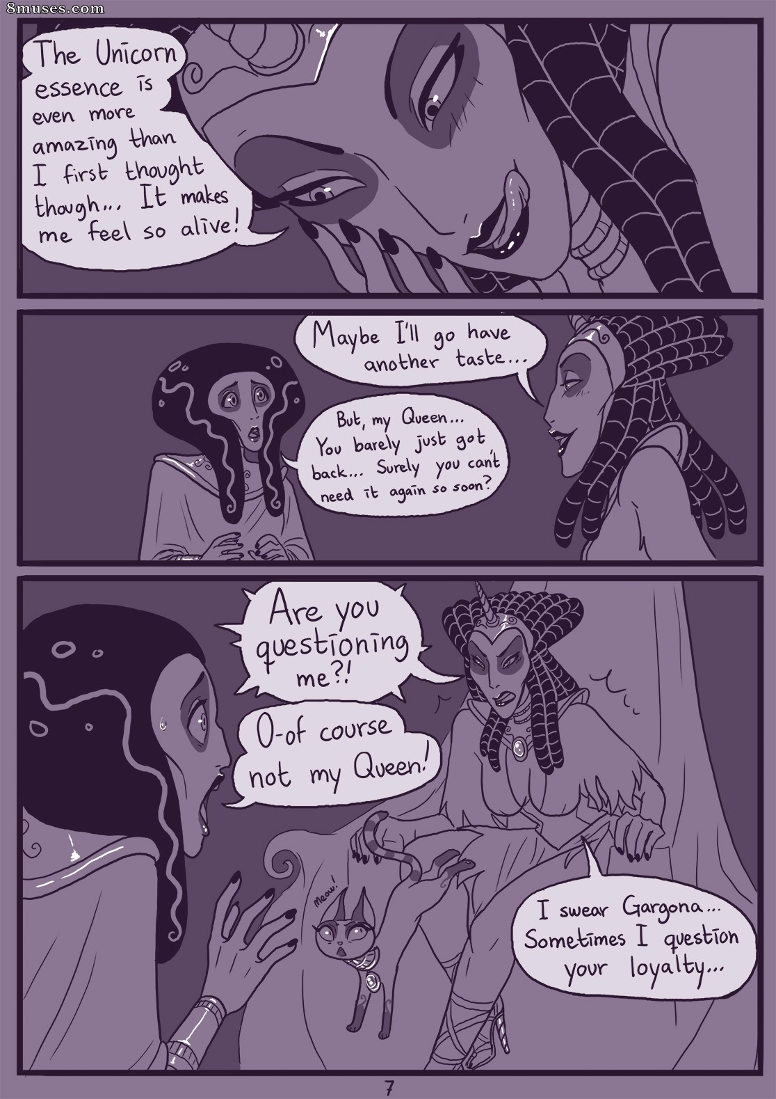DontFapGirl Comics - Victoriosa - Página 8