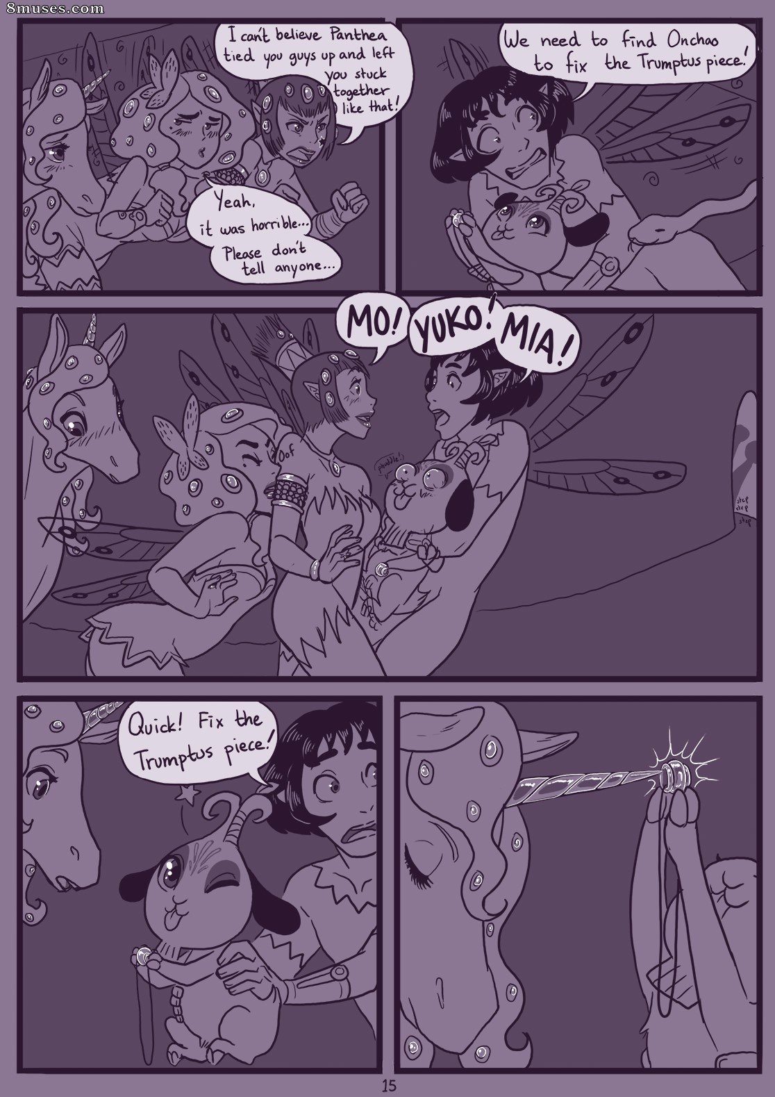 DontFapGirl Comics - Vitoriosa - Página 16