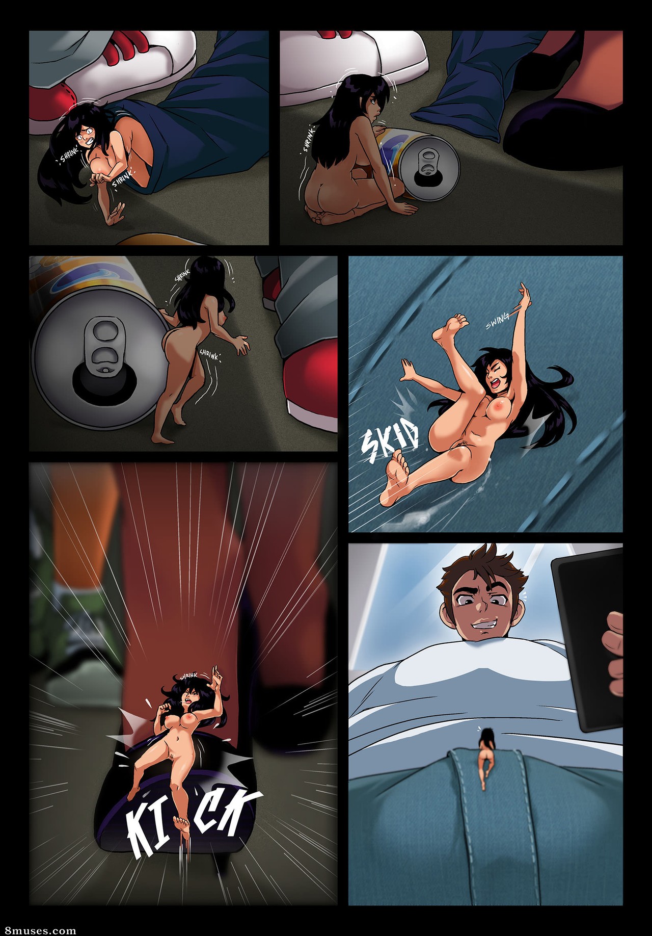 Jitensha Comics - Horrores de tamanho - Página 31