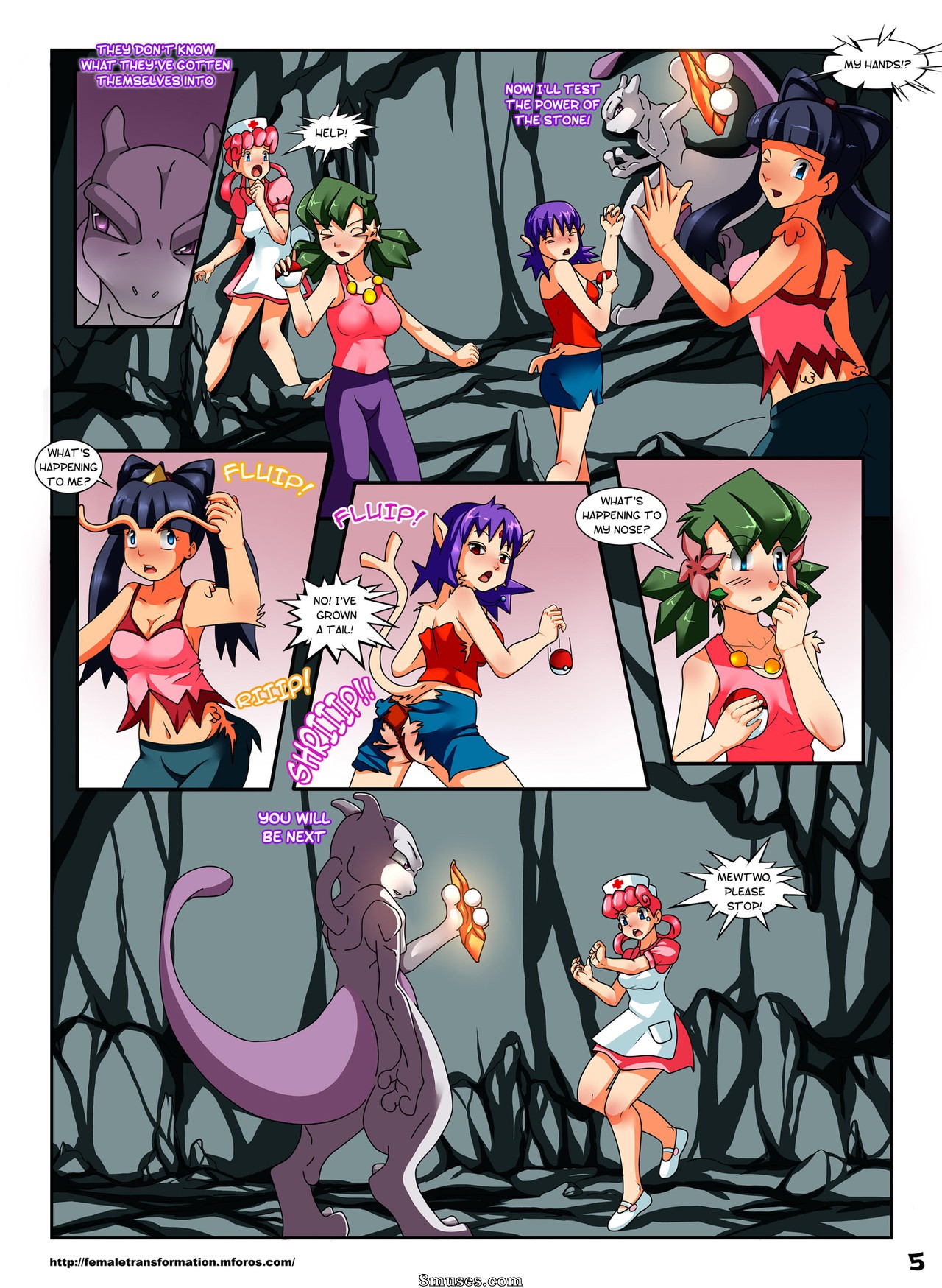 Locofuria Comics - Pokemaidens - Página 8