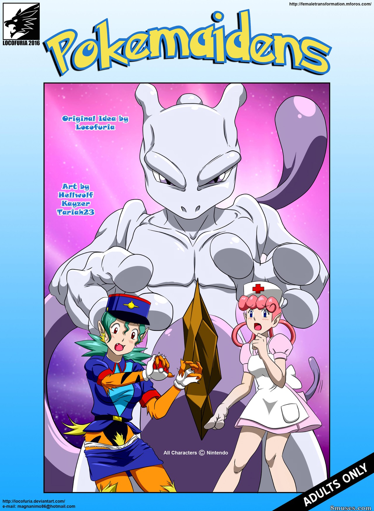 Locofuria Comics - Pokemaidens - Página 1