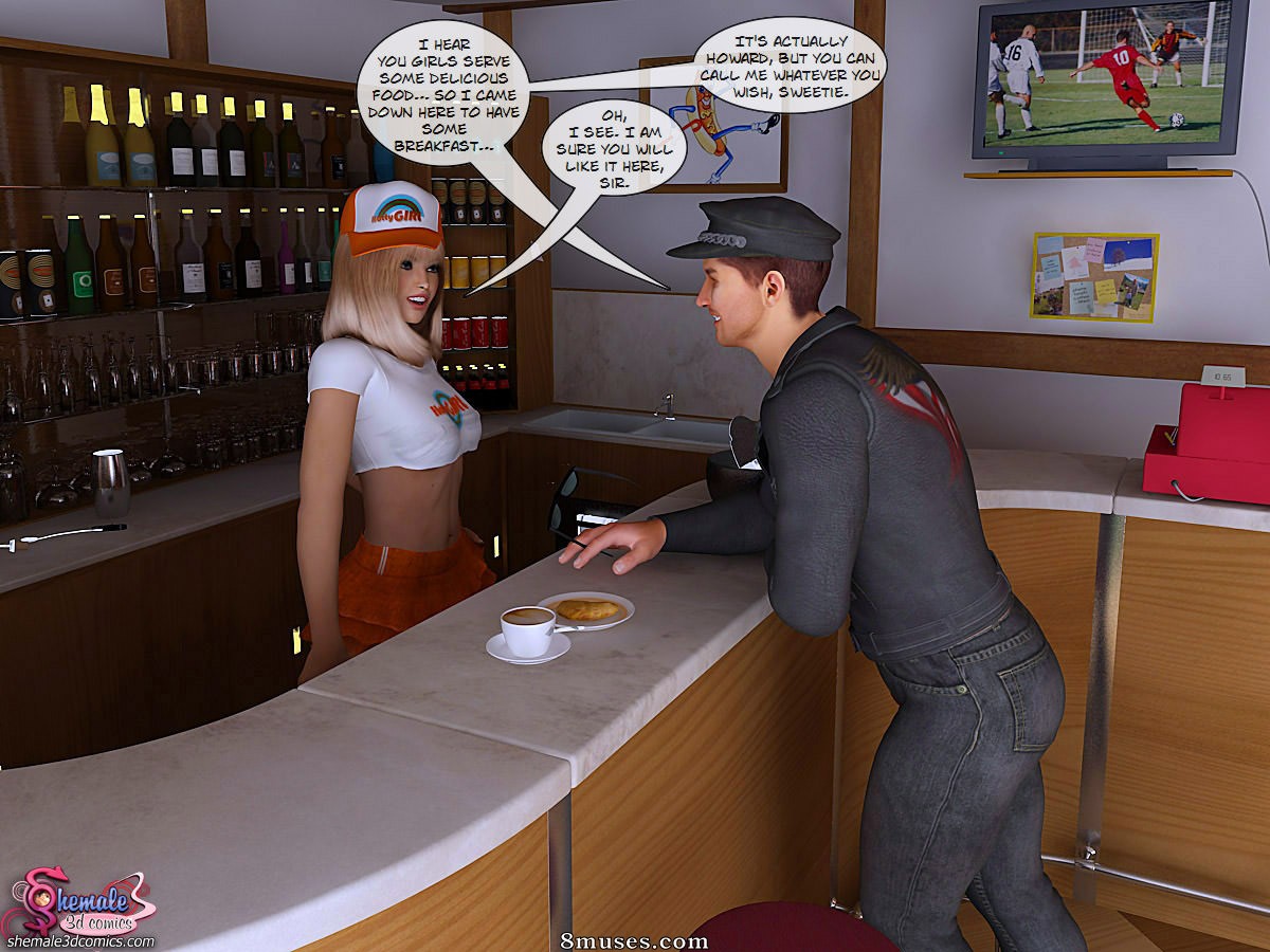 Shemale3DComics.com Collection - O melhor salsicha da cidade - Página 2
