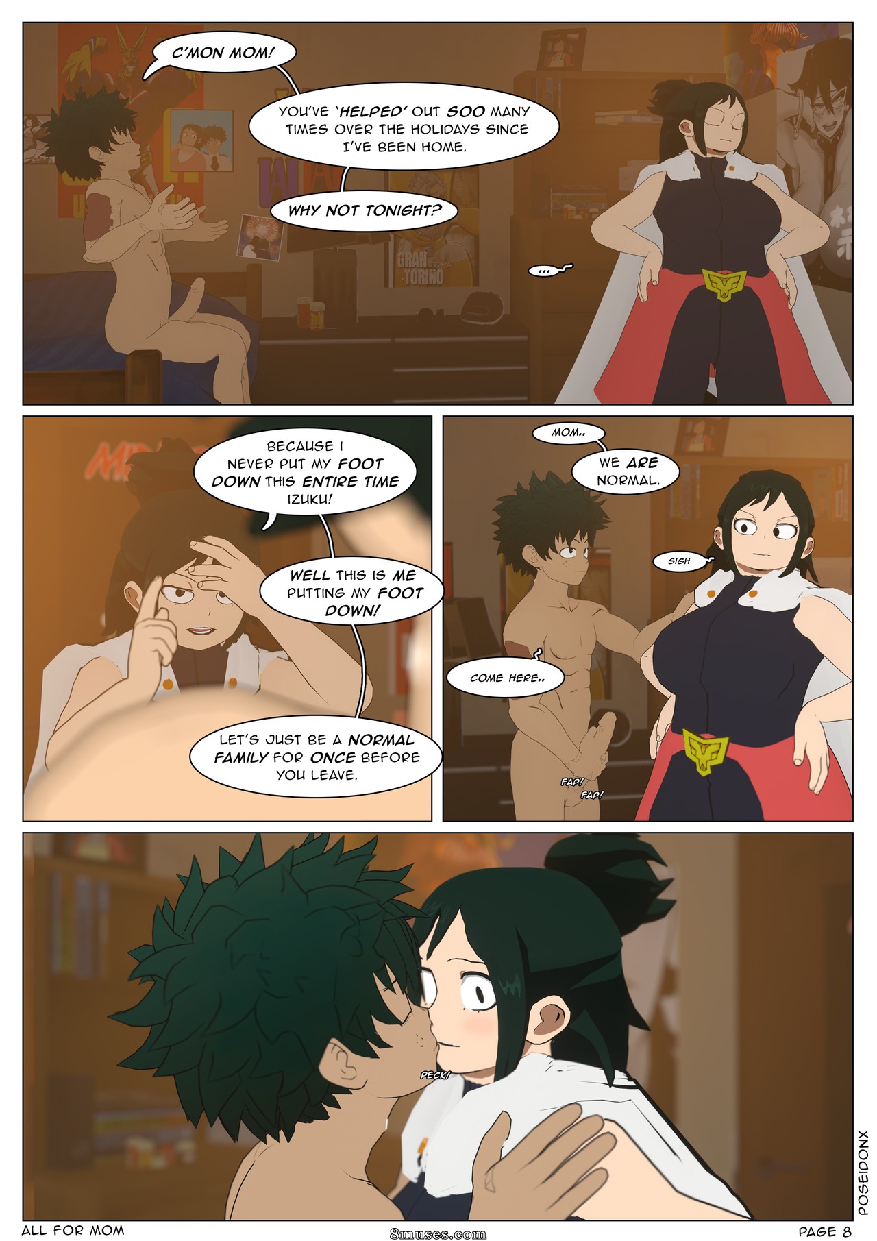 PoseidonX - All for Mom - Page 9