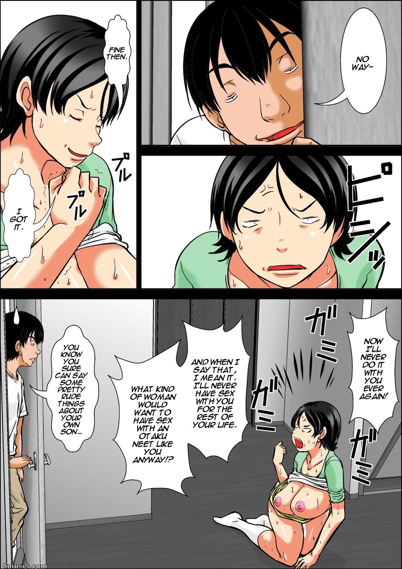 Hoyoyodou - Kora! Anta Hahaoya o Kudoite Nani Shiyoutte Iu no! - Hahaoya Hatsujou Hen - Kouhen - Page 4