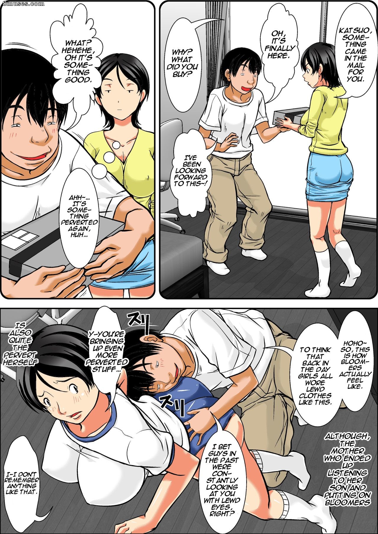 Hoyoyodou - Ah! Você está usando sua mãe! O que você vai fazer? - Parte da ejaculação da mãe - Parte final - Página 15
