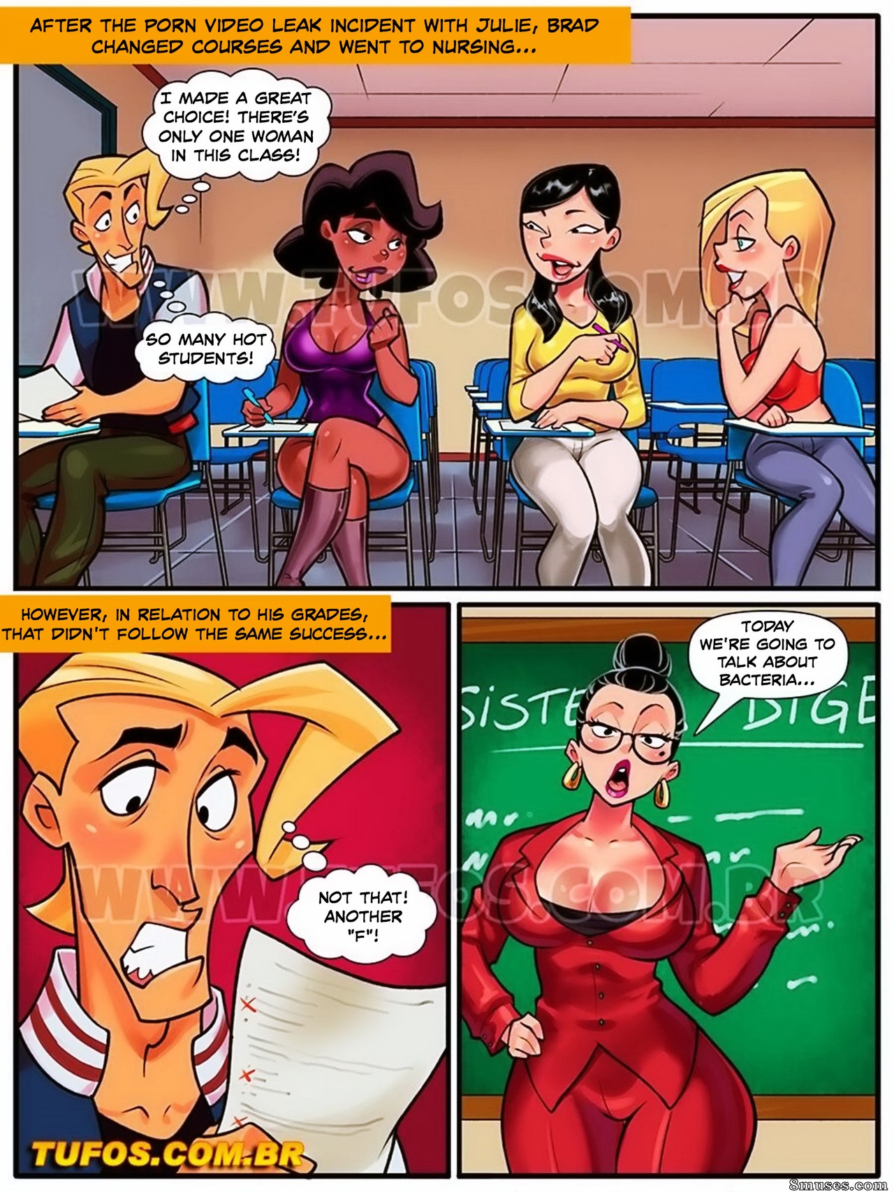 Galera da Facul - English - Issue 10 - Anatomy class - Page 2