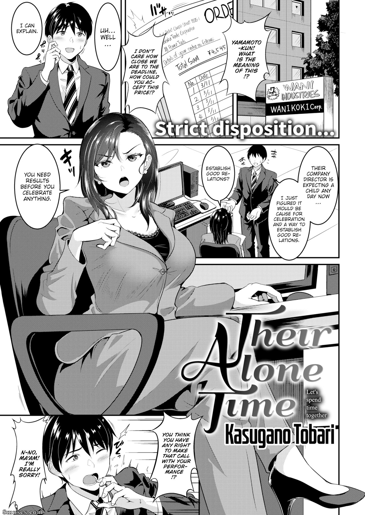 Page 1 | Fakku-Comics/Kasugano-Tobari/Their-Alone-Time | 8muses - Sex Comics