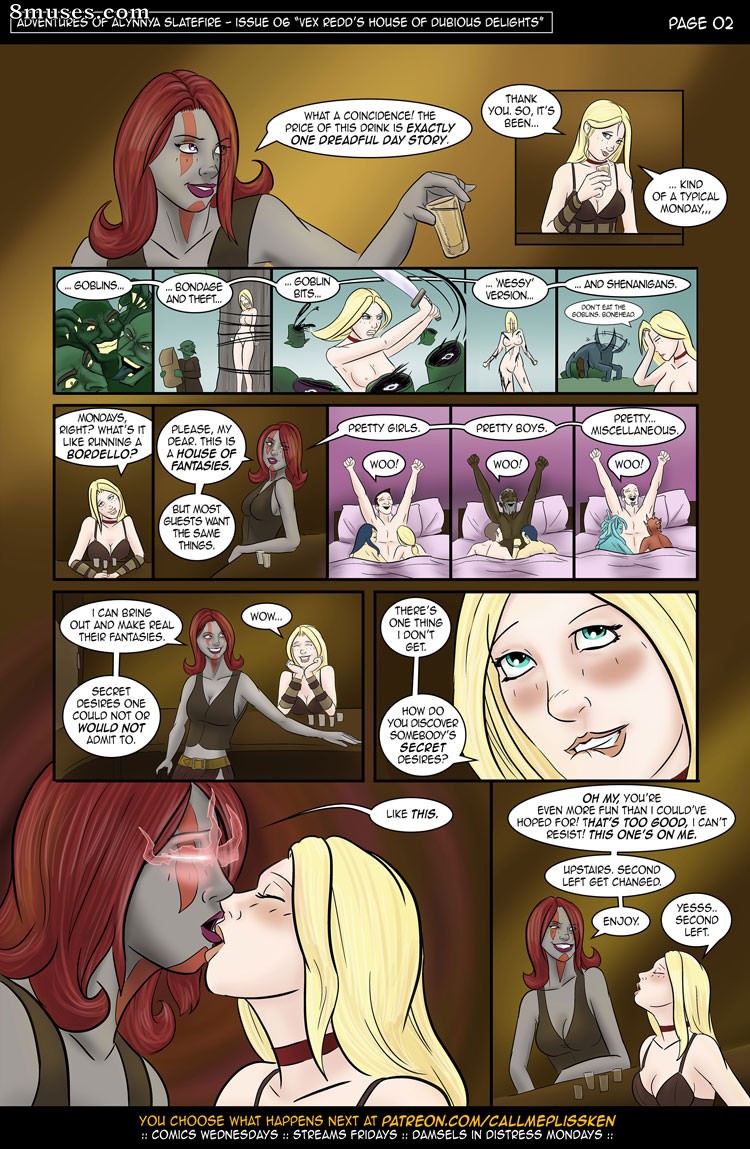 Page 3 | CallMePlisskin-Comics/Adventures-of-Alynnya-Slatefire/Issue-06 |  8muses - Sex Comics