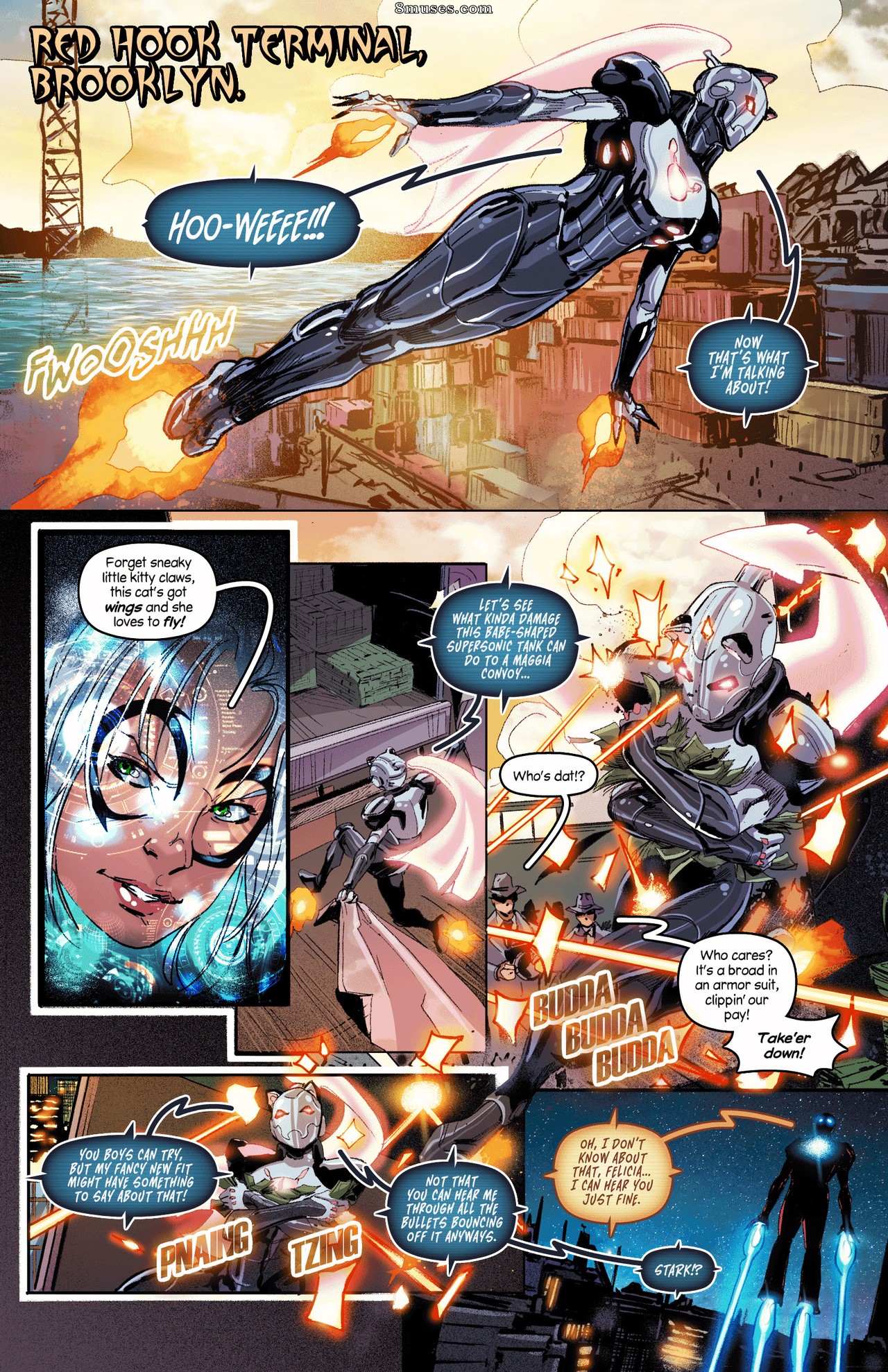 Tracy Scops Comics - Full Metal Black Cat - Page 3